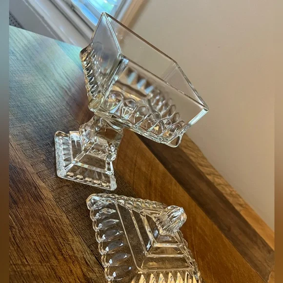 Vintage Candy dish with lid - Picture 2 of 5